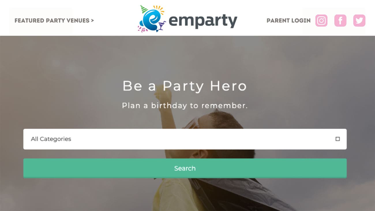 Emparty Website